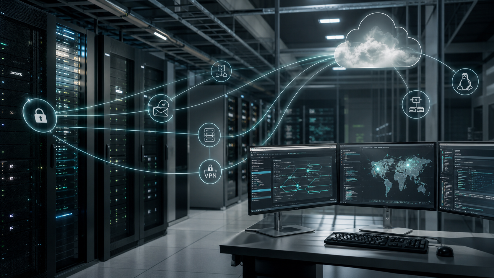 Server, reti e infrastrutture digitali affidabili